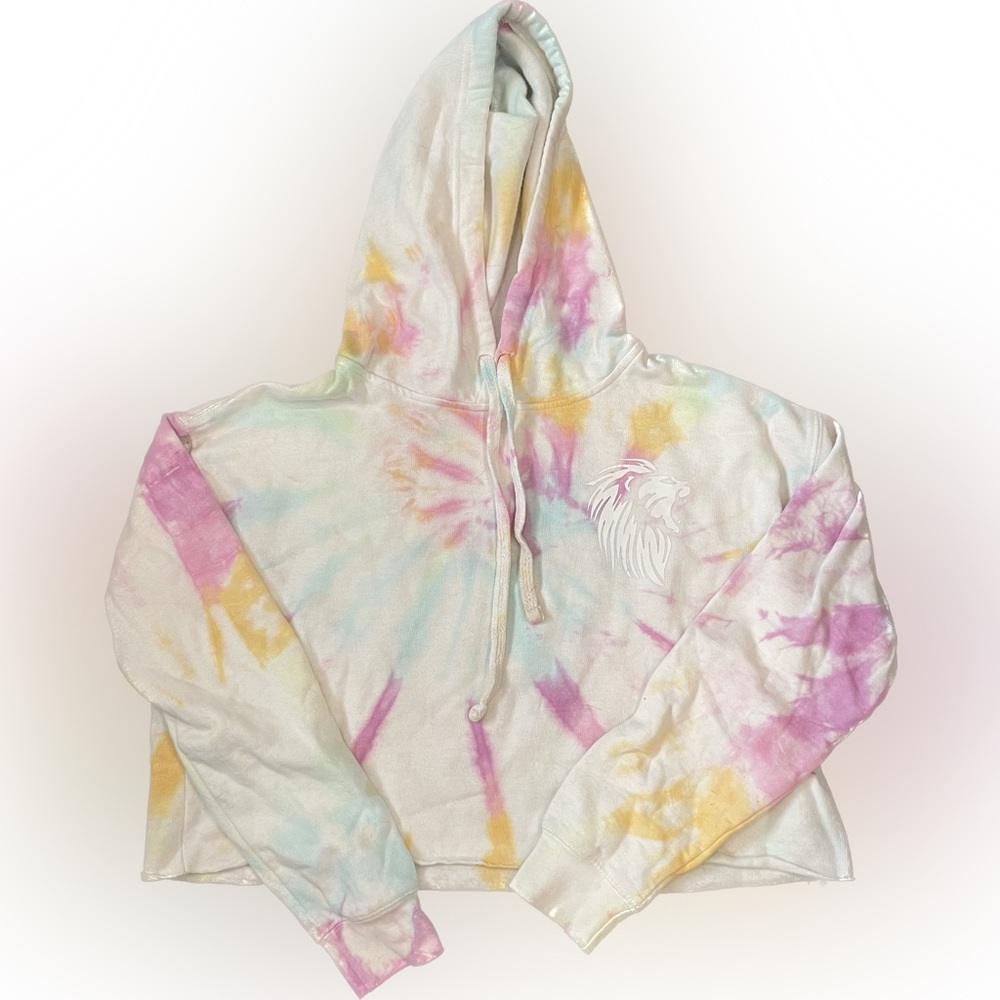 NWOT - Cropped Tie Dye Sweatshirt by Sharon Simply Insane